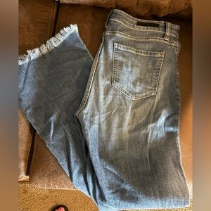 Bell bottomed jeans